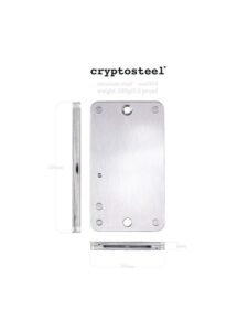 Cryptosteel – Das Stahl Backup!